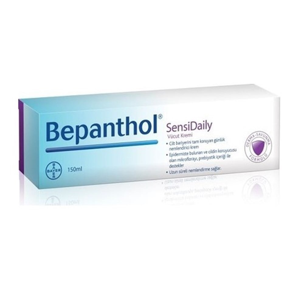 bepanthol sensidaily vucut kremi 150 ml