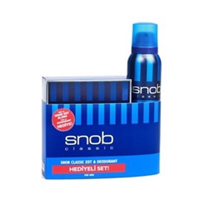 Snob Classic Erkek Parfüm + Deodorant Set Fiyatı