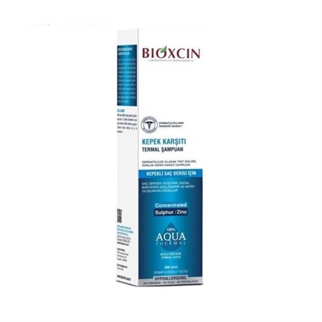 Bioxcin Kepek Karşıtı Termal Şampuan 300 ml 2'li Paket