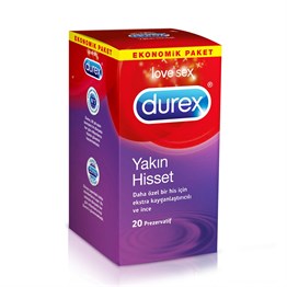 Durex Prezervatif Yakın Hisset 20'li