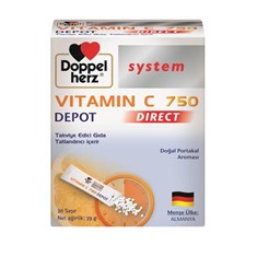 Doppelherz Vitamin C 750 Depot 20 Saşe