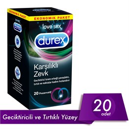 Durex Prezervatif Karşılıklı Zevk 20'li