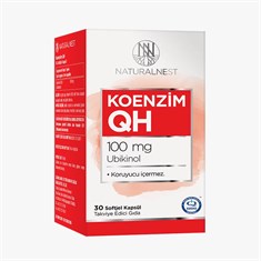 Naturalnest Koenzim QH 100 mg 30 Kapsül