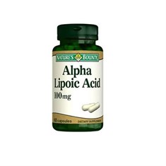 Natures Bounty Alpha Lipoic Acid 100 mg 60 Kapsül