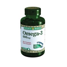 Natures Bounty Omega-3 600 mg 90 Kapsül