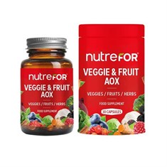 nutreFOR Veggie & Fruit AOX 30 Kapsül