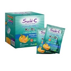 Suda-C Vitamin C 1000 mg K2+D3 20 Saşe