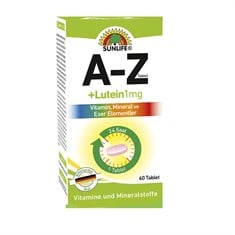 Sunlife A-Z +Lutein 60 Tablet