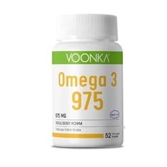 Voonka Omega 3 975 mg 52 Yumuşak Kapsül