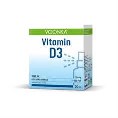Voonka Vitamin D3 1000 IU 133 Puf 20 ml