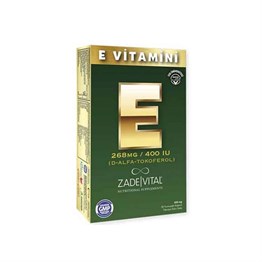 Zade Vital Vitamin E 400iu 30 Kapsül